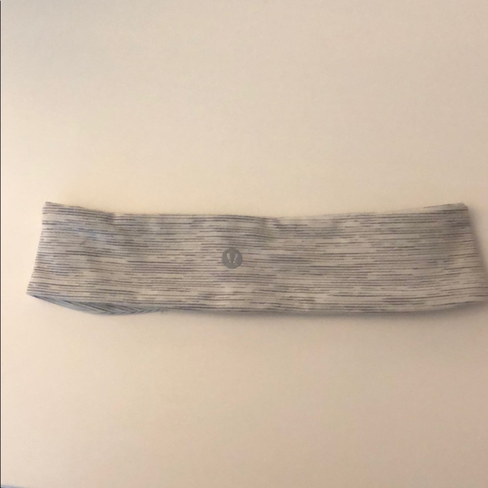 Striped LuluLemon headband